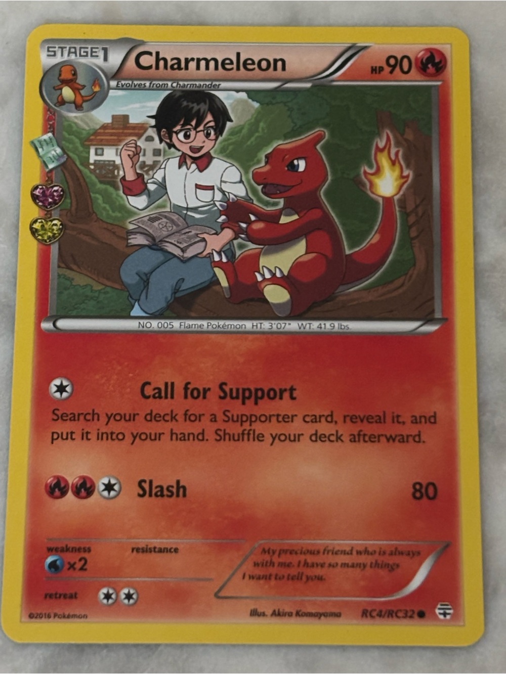 🔥 Charmeleon Pokémon XY Generations Radiant Collection Trading Card 🔥